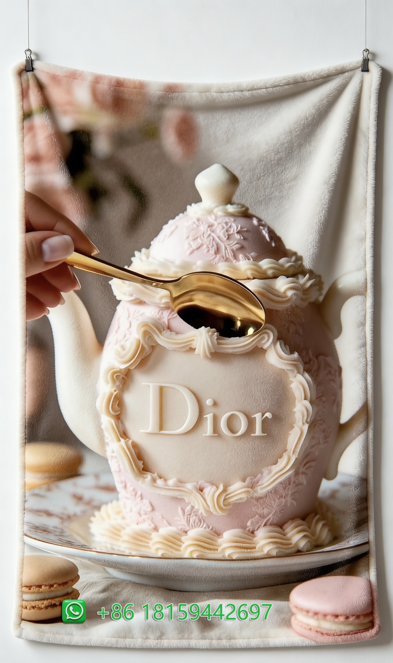Dior Throw Blankets
